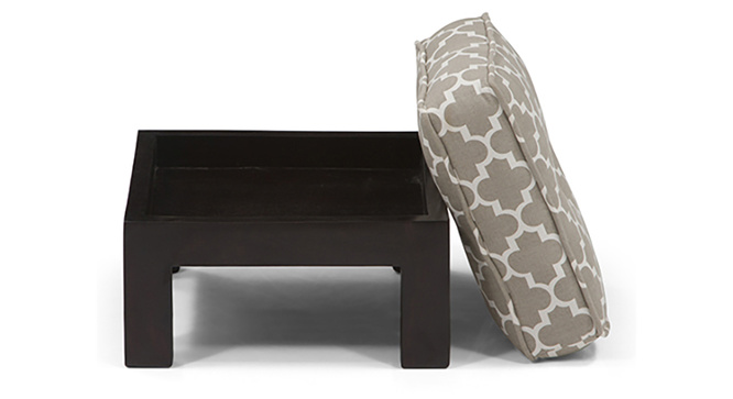 Caffino Coffee Table Set(Ebony&Morocco Lattice Beige)